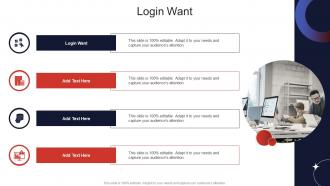 Login Want In Powerpoint And Google Slides Cpb
