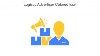 Logistic Advertiser Colored Icon In Powerpoint Pptx Png And Editable Eps Format