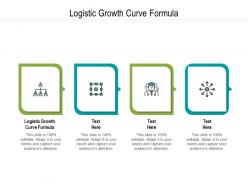 Logistic growth curve formula ppt powerpoint presentation file slide portrait cpb