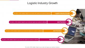 Logistic Industry Growth In Powerpoint And Google Slides Cpb