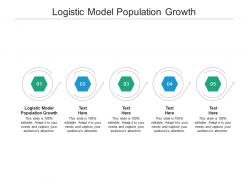 Logistic model population growth ppt powerpoint presentation inspiration samples cpb