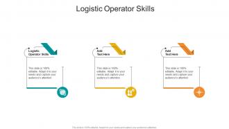 Logistic Operator Skills In Powerpoint And Google Slides Cpb