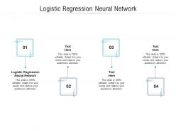 Logistic regression neural network ppt powerpoint presentation slides example cpb