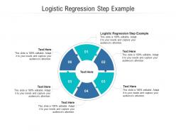Logistic regression step example ppt powerpoint presentation icon example cpb