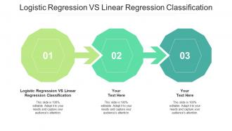 Logistic regression vs linear regression classification ppt powerpoint presentation summary cpb