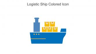 Logistic Ship Colored Icon In Powerpoint Pptx Png And Editable Eps Format