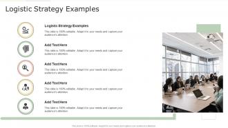 Logistic Strategy Examples In Powerpoint And Google Slides Cpb