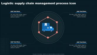 Logistic Supply Chain Management Process Icon