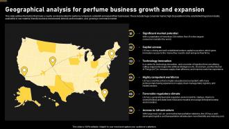Logistics And Supply Chain Geographical Analysis For Perfume Business Growth And Expansion BP SS
