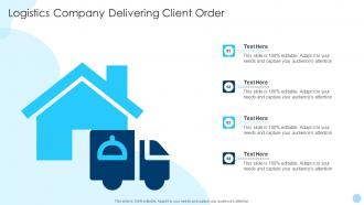 Logistics Company Delivering Client Order