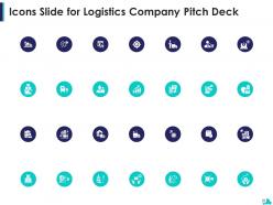 Logistics company pitch deck ppt template