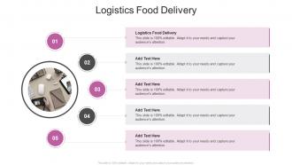 Logistics Food Delivery In Powerpoint And Google Slides Cpb