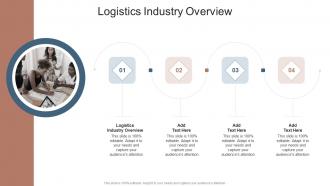 Logistics Industry Overview In Powerpoint And Google Slides Cpb