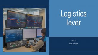 Logistics Lever PPT Slides ST AI