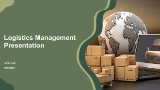 Logistics Management Presentation PPT PowerPoint AT