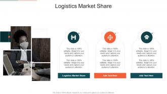 Logistics Market Share In Powerpoint And Google Slides Cpb