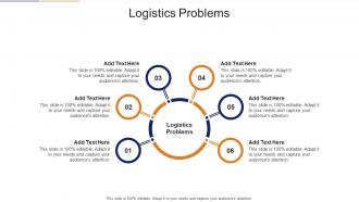 Logistics Problems In Powerpoint And Google Slides Cpb