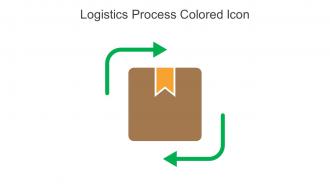 Logistics Process Colored Icon In Powerpoint Pptx Png And Editable Eps Format