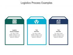Logistics process examples ppt powerpoint presentation layouts show cpb