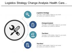 Logistics strategy change analysis health care strategic management cpb