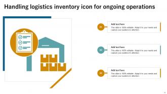 Logistics Supplies Process Powerpoint Ppt Template Bundles Designed Interactive