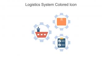 Logistics System Colored Icon In Powerpoint Pptx Png And Editable Eps Format