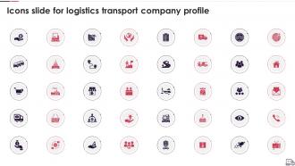 Logistics Transport Company Profile Powerpoint Presentation Slides