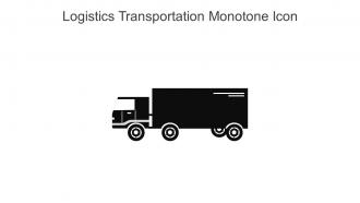 Logistics Transportation Monotone Icon In Powerpoint Pptx Png And Editable Eps Format