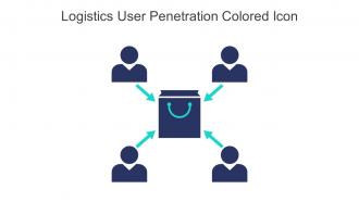 Logistics User Penetration Colored Icon In Powerpoint Pptx Png And Editable Eps Format