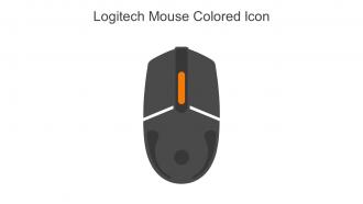 Logitech Mouse Colored Icon In Powerpoint Pptx Png And Editable Eps Format