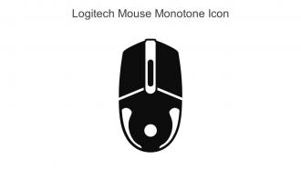 Logitech Mouse Monotone Icon In Powerpoint Pptx Png And Editable Eps Format