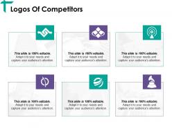 Logos of competitors ppt ideas