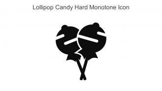 Lollipop Candy Hard Monotone Icon In Powerpoint Pptx Png And Editable Eps Format