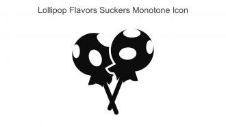 Lollipop Flavors Suckers Monotone Icon In Powerpoint Pptx Png And Editable Eps Format