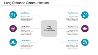 Long Distance Communication Ppt Powerpoint Presentation Inspiration Visual Aids Cpb