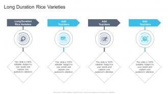 Long Duration Rice Varieties In Powerpoint And Google Slides Cpb