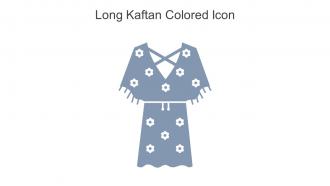 Long Kaftan Colored Icon In Powerpoint Pptx Png And Editable Eps Format