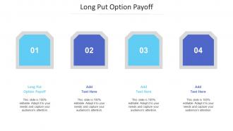Long Put Option Payoff Ppt Powerpoint Presentation Infographic Template Cpb