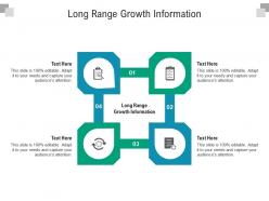 Long range growth information ppt powerpoint presentation model example file cpb