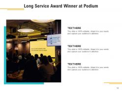 Long Service Award Employees Experience Management Planning Illustrating