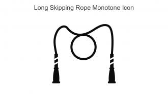 Long Skipping Rope Monotone Icon In Powerpoint Pptx Png And Editable Eps Format