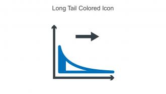 Long Tail Colored Icon In Powerpoint Pptx Png And Editable Eps Format