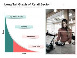 Long tail graph of retail sector