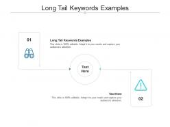 Long tail keywords examples ppt powerpoint presentation portfolio slide download cpb