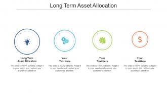 Long term asset allocation ppt powerpoint presentation styles visual aids cpb