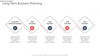 Long Term Business Planning In Powerpoint And Google Slides Cpb