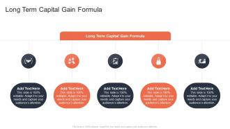 Long Term Capital Gain Formula In Powerpoint And Google Slides Cpb