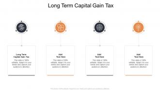 Long Term Capital Gain Tax In Powerpoint And Google Slides Cpb