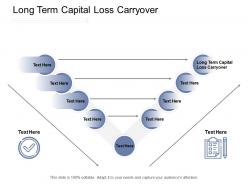 Long term capital loss carryover ppt powerpoint presentation file gridlines cpb