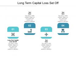 Long term capital loss set off ppt powerpoint presentation icon files cpb